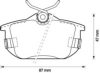 BENDIX 571941B Brake Pad Set, disc brake